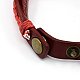 Leather Alloy Watch Bracelets(WACH-J002-M)-4