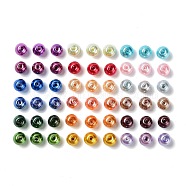 809Pcs Baking Painted Glass Pearl Round Beads, Mixed Color, 6~7mm, Hole: 1mm(HY-SZ0001-03)