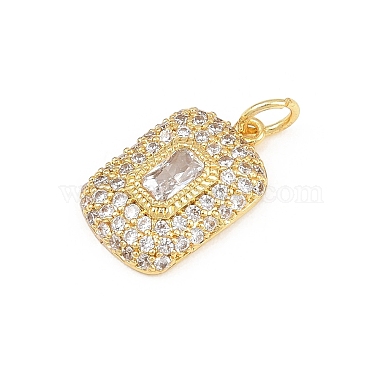 Brass Micro Pave Cubic Zirconia Pendants(CU-CBAAB9C-02G)-3