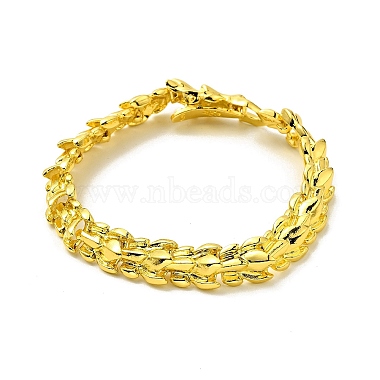 Men's Alloy Dragon Wrap Chain Bracelet(BJEW-A129-01G)-2