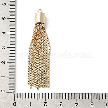 Brass Box Chains Tassels Pendant(X-KK-K276-02G)-3