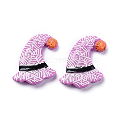 Pink Hat Resin Cabochons