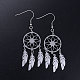 Tarnish Resistant 201 Stainless Steel Chandelier Earrings(STAS-S105-JN360-1)-1