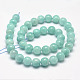 Natur amazonite Perlenstr&auml;nge(G-P204-02-10mm)-3