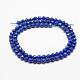Natural Lapis Lazuli Beads Strands(G-G682-40-5mm)-2