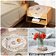 Polyester Flower Coasters(AJEW-WH0609-184)-7