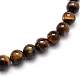 Tigre naturel pierres précieuses d'oeil chapelets de perles rondes(G-J333-03-8mm)-5