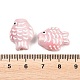手作りの磁器のビーズ(PORC-K010-08-04)-3
