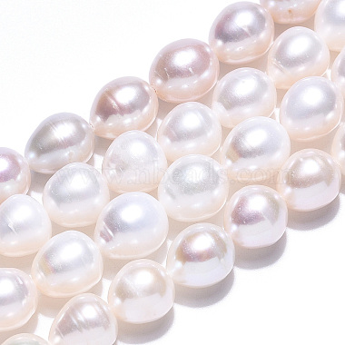 Natural Cultured Freshwater Pearl Beads Strands(PEAR-N012-09D)-4