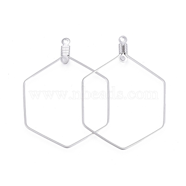 304 Stainless Steel Wire Pendants(STAS-L238-075P)-2