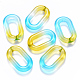 Двухцветные прозрачные акриловые кольца(OACR-S036-006B-N02)-3