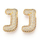 Brass Micro Pave Cubic Zirconia Pendants(KK-N254-06G-J)-1