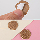 50Pcs 2 Styles Adhesive Wax Seal Stickers(DIY-CP0010-24)-6