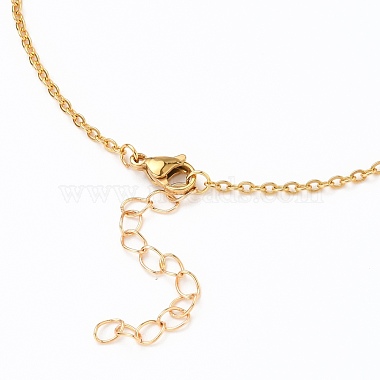 304 Stainless Steel Cable Chain Necklace Making(AJEW-JB00778-02)-3