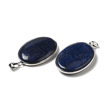 Natural Lapis Lazuli Pendants(G-M415-01P-10)-2