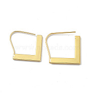 Brass Arrow Dangle Earrings for Women, Golden, 29.5x27x1.5mm, Pin: 0.8mm(EJEW-P215-03G)