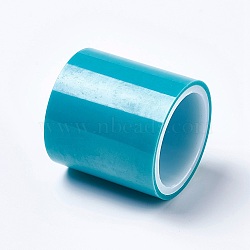 Seamless Paper Tape, for Metal Frame, Open Bezel Setting, UV Resin, Epoxy Resin Jewelry Craft Making, Deep Sky Blue, 50mm, about 5m/roll(X-TOOL-WH0083-03)