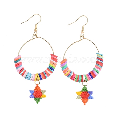 Colorful Polymer Clay Earrings