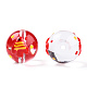Transparent Handmade Lampwork Beads(LAMP-T011-30B)-1