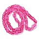 Transparent Glass Beads Strands(GL-CBAAE04-01E)-4