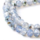 Electroplate Transparent Glass Beads Strands(EGLA-YW0001-64B)-2
