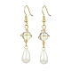 pendientes de perlas naturales(EJEW-TA00325)-1