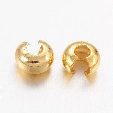 Brass Crimp Beads Covers(KK-H289-NFG-NF)-2