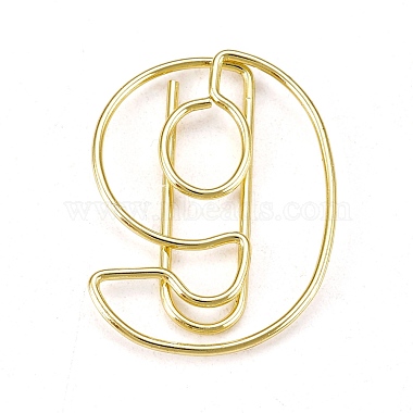Number 0~9 Shape Iron Paperclips(TOOL-I005-21G)-2