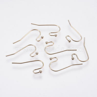 Brass Earring Hooks(KK-K224-02G)-2