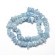 Natural Aquamarine Chip Beads Strands(G-E271-96)-2