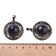 Synthetic Blue Goldstone Pendants(G-Q158-03A-R12)-3