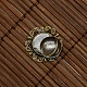 12mm Clear Domed Glass Cabochon Cover for Flower DIY Photo Brass Cabochon Making(DIY-X0113-AB-NF)-3