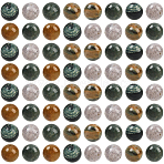 100Pcs Natural Indian Agate Beads, Round, 8mm, Hole: 1mm(G-SP0001-20C)