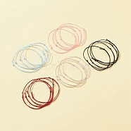 Adjustable Polyester Braided Cord Bracelet Making, Knot Bracelet, Mixed Color, 0.1cm, Inner Diameter: 1-7/8~3-1/2 inch(4.8~8.8cm)(AJEW-FS0001-03)