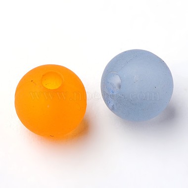 Round Transparent Acrylic Beads(PL582M)-2