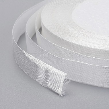 乳白色のサテンリボン結婚式の縫製DIY(X-RC10mmY042)-2