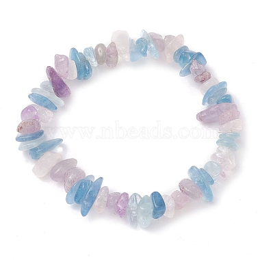 Ensemble de bracelets extensibles en perles de style 3pcs 3 style naturel et synthétique mélangé(BJEW-TA00460)-3