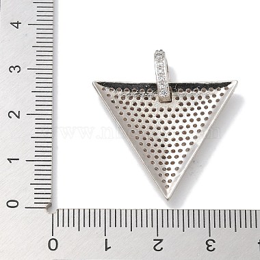 Placage de crémaillère en laiton micro pavé pendentifs en zircone cubique(KK-L224-039P)-3