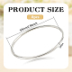 8Pcs 304 Stainless Steel Thin Wrap Bangle for Women(BJEW-BC0001-16P)-2