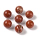 Natural Red Jasper No Hole Sphere Beads(G-K353-04C-07)-1