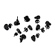 Accessoires de puces d'oreilles en 304 acier inoxydable(STAS-I183-06A-EB)-1