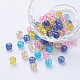 Baking Painted Crackle Glass Beads(DGLA-X0006-8mm-04)-1