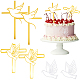 Acrylic Mirror Cake Toppers(FIND-CN0001-45)-1