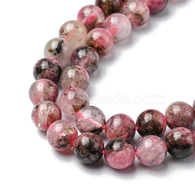 Natural Rhodonite Beads Strands(G-C029-04B)-4