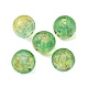 Handmade Gold Sand Lampwork Beads(LAMP-WH0001-10G)-2
