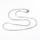 304 Stainless Steel Snake Chain Necklaces(NJEW-F196-14P)-2