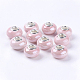 Handmade Porcelain Ceramic Spacer Beads Fit European Charm Bracelets(X-OPDL-G001-8)-1