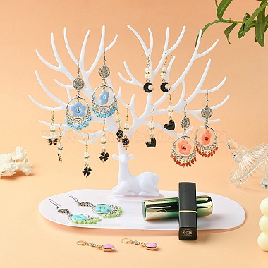 Deer Tree Acrylic Earring Display Tray Ornament(EDIS-N010-04)-2