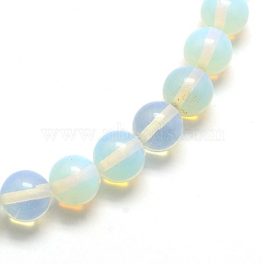 8mm Round Opalite Beads