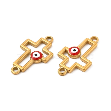 201 Stainless Steel Enamel Connector Charms(STAS-P320-12G-02)-2